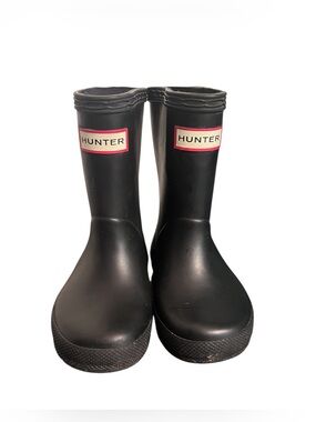 Hunter Kids Original Rain Boots – Black – Little Kids Size 6 / EU 23
